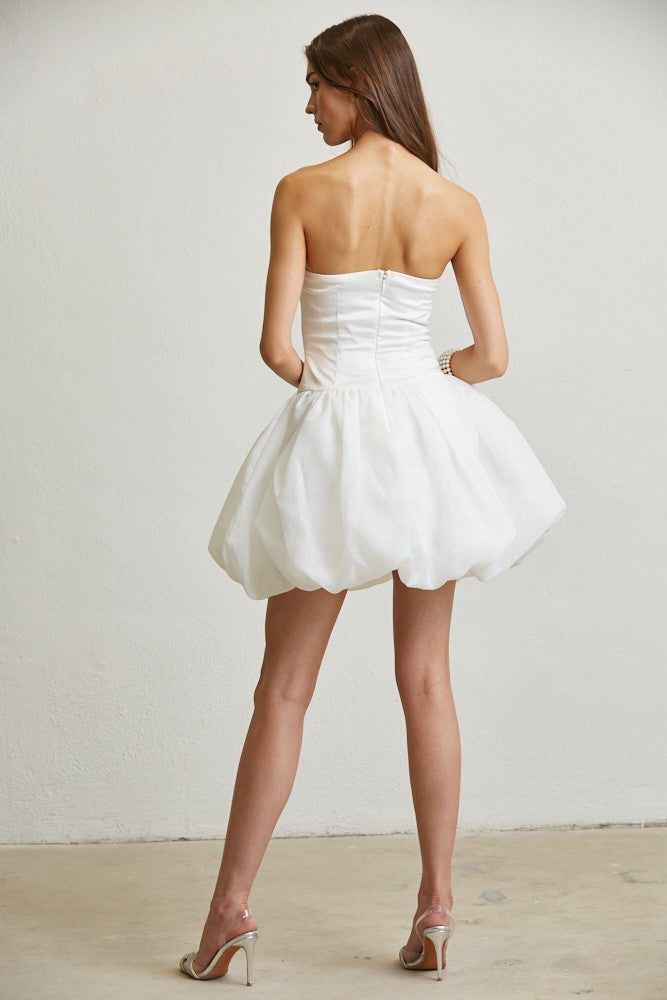 Little White Fleur Dress